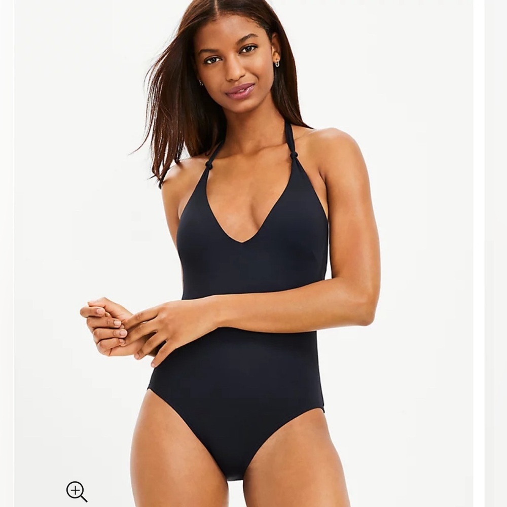 BRAND NEW WITH TAGS -  LOFT Beach Plunge One Piece Swimsuit